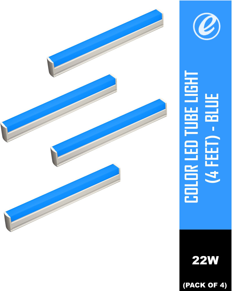 Blue led tube hotsell light 4 feet