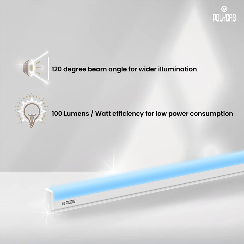 Polycab Intenso LED 20W 20 W 11.2 cm Tube Light Price in India Buy Polycab Intenso LED 20W 20 W 11.2 cm Tube Light online at Flipkart