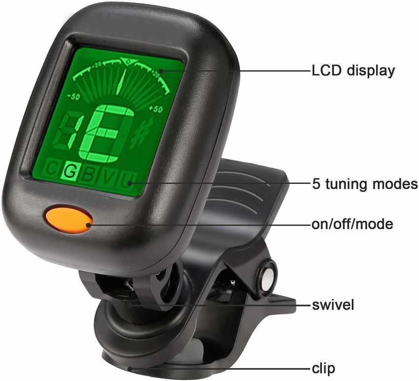 Digital guitar tuner discount