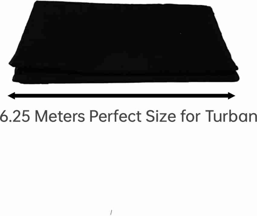 if six was nine TURBAN BLK PYTHON