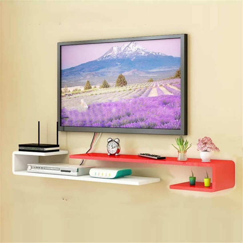 mounted floating entertainment center