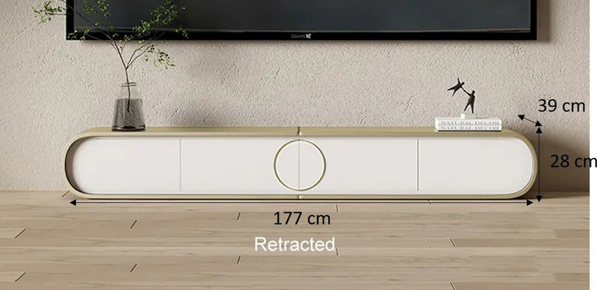 Round edge hotsell tv unit