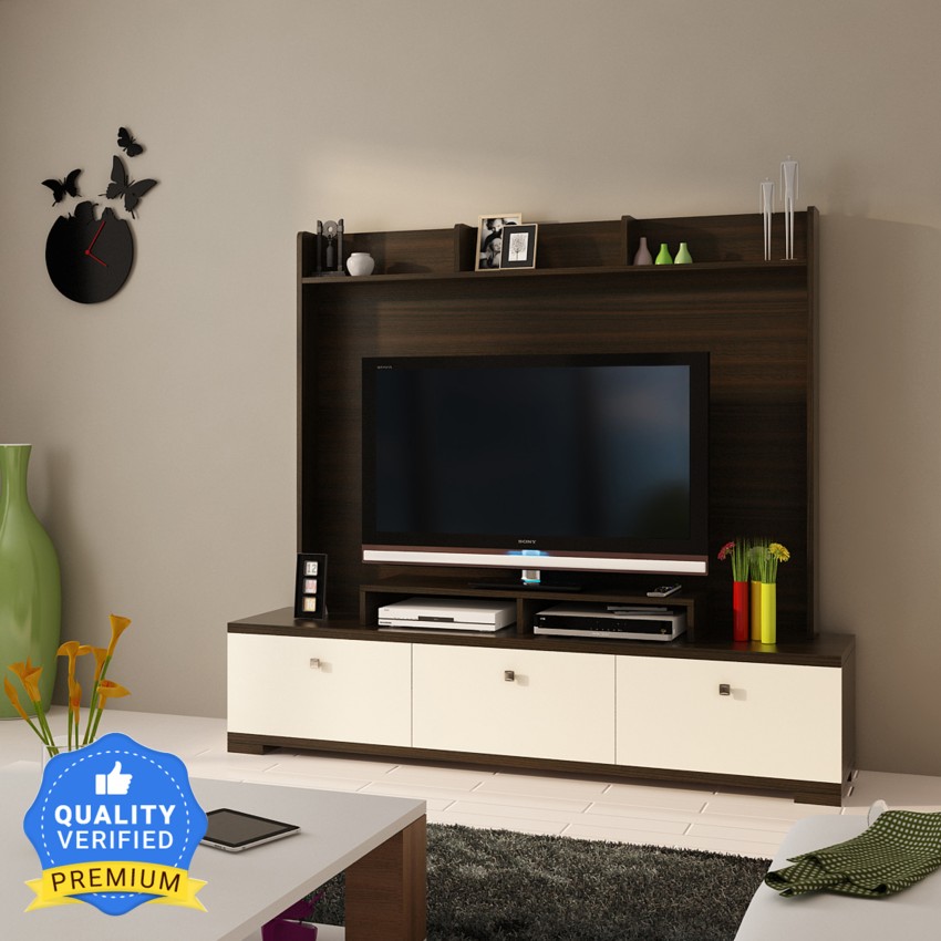 SPACEWOOD Engineered Wood TV Entertainment Unit Price in India