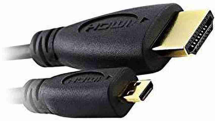 C&E TV-out Cable 6-Feet HDMI Type A to HDMI Micro Type D High Speed Cable  with Ethernet for HTC/Motorola - C&E 