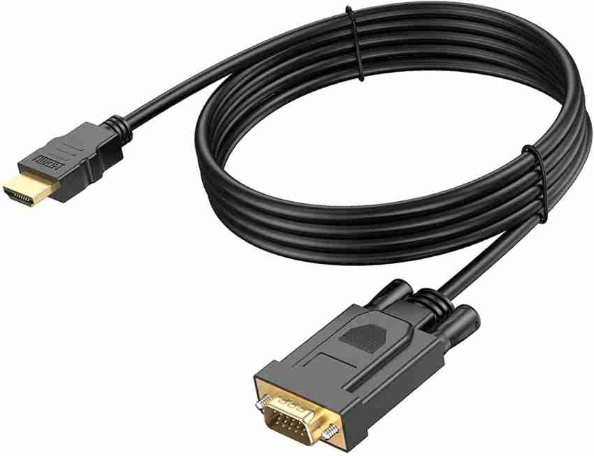 SSTECH TV-out Cable HDMI to VGA Cable 1.8M, Unidirectional Converter (Male  to Male) Gold Platted. - SSTECH 