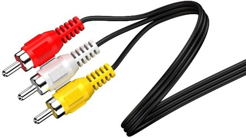  3.5mm to RCA AV Camera Video Cable, Audio Stereo Jack to 3 RCA Male  Splitter Extension Cables, Audio