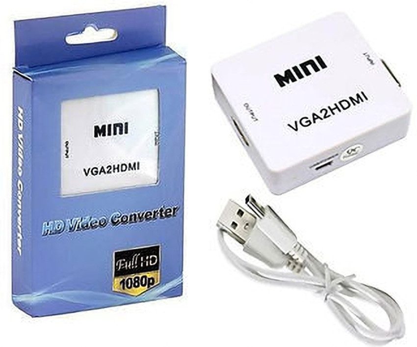 MITHEETECK TV out Cable MINI VGA2HDMI HD Video Converter MITHEETECK Flipkart