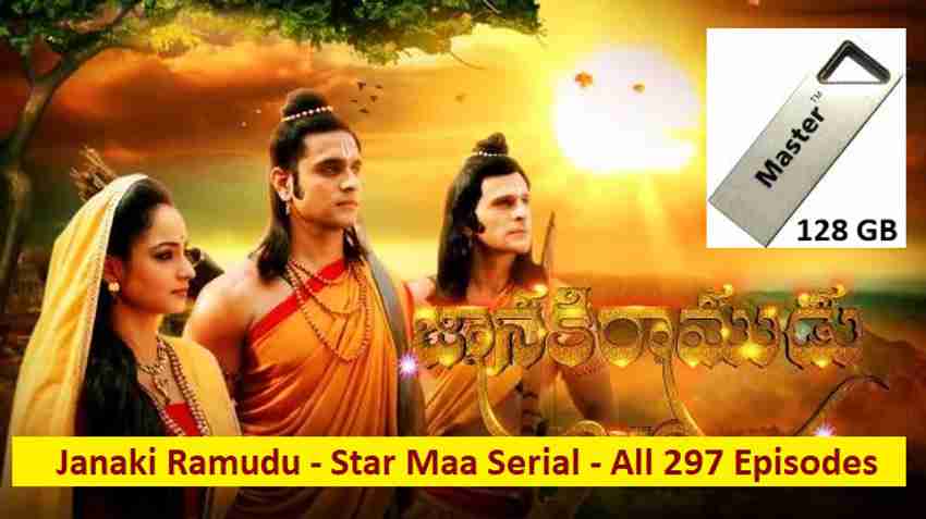 Janaki Ramudu Star Maa Serial All 297 Episodes Pendrive 1 Price in India Buy Janaki Ramudu Star Maa Serial All 297 Episodes Pendrive 1 online at Flipkart