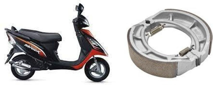 Tvs scooty store brake shoe price