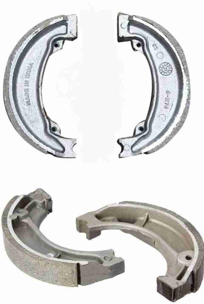 HANS Hero Splendor Front Rear Rear Brake Shoe Price in India Buy HANS Hero Splendor Front Rear Rear Brake Shoe online at Flipkart