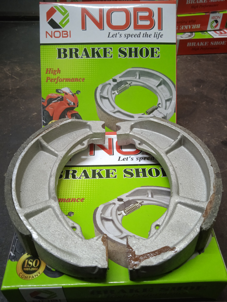 Tvs wego hotsell brake shoe price