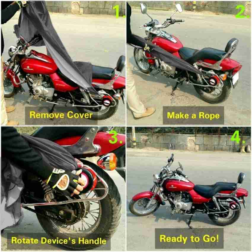 Semi automatic hot sale bike cover