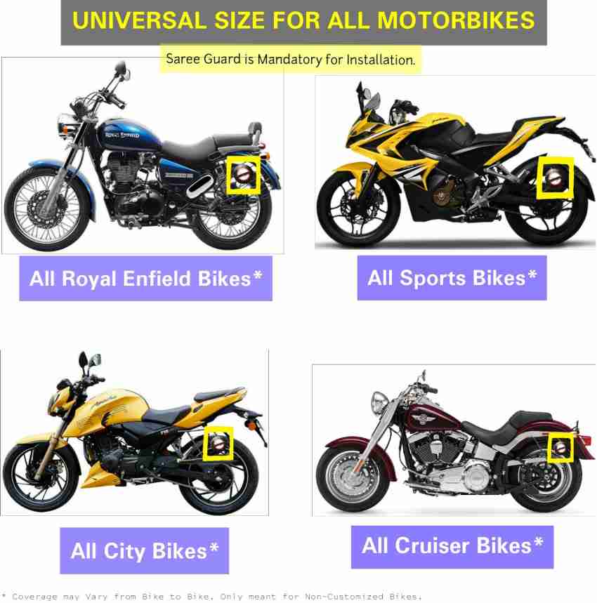 BIKE BLAZER Waterproof Two Wheeler Cover for TVS Price in India