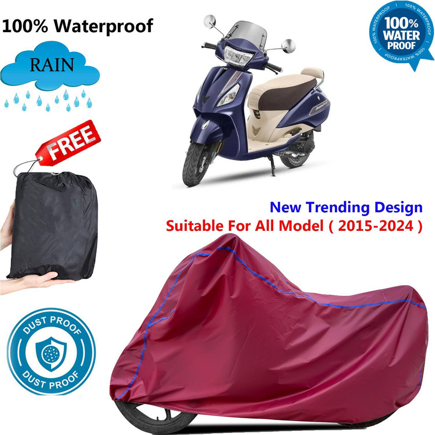 Tvs jupiter sale rain cover