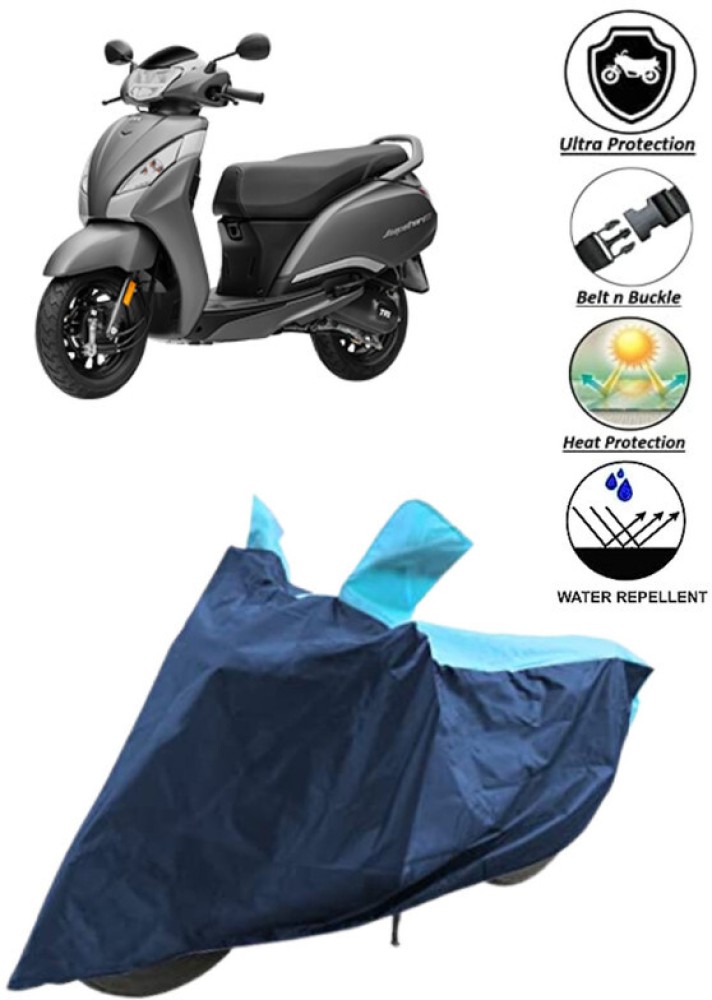 Auto Mode Waterproof Two Wheeler Cover for TVS Price in India