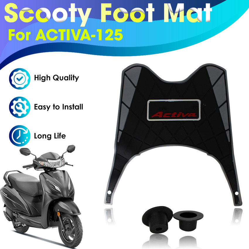 Otoroys High Quality Rubber Scooter Floor Mat for Honda Activa 125 Accessories Mat Honda Activa 125 Two Wheeler Mat Price in India Buy Otoroys High Quality Rubber Scooter Floor Mat for