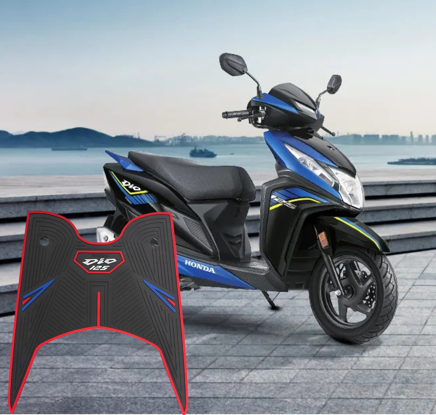 Zealsy Dio 125 Accessories Foot Floor Mat Honda Dio Two Wheeler Mat Price in India Buy Zealsy Dio 125 Accessories Foot Floor Mat Honda Dio Two Wheeler Mat online at Flipkart