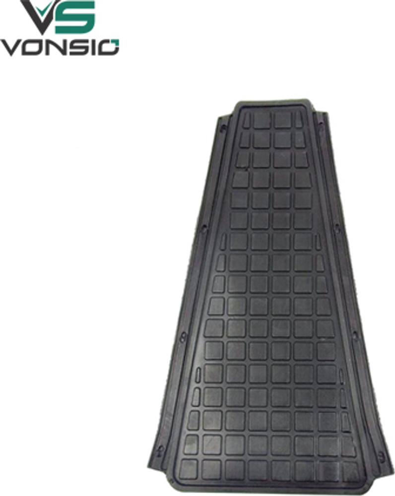 Van rubber top floor mats