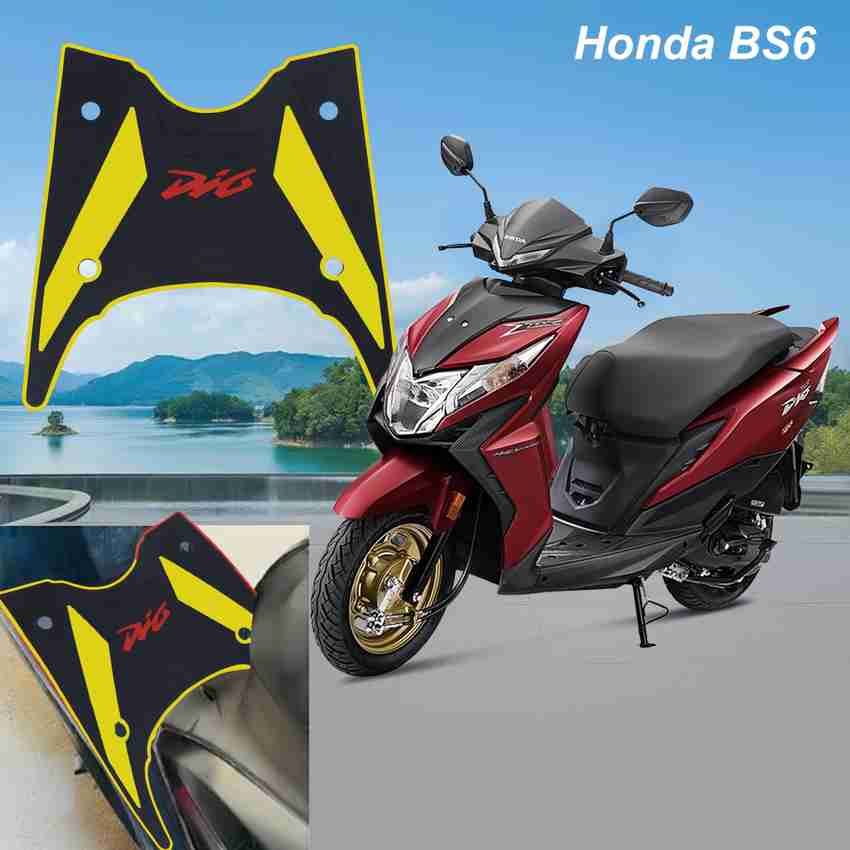 DRAXAN DIO BS6 Multi Color Bike Mat Scooty Mat two wheeler footmat Honda Dio Honda 3 Series Two Wheeler Mat Price in India Buy DRAXAN DIO BS6 Multi Color Bike Mat Scooty Mat