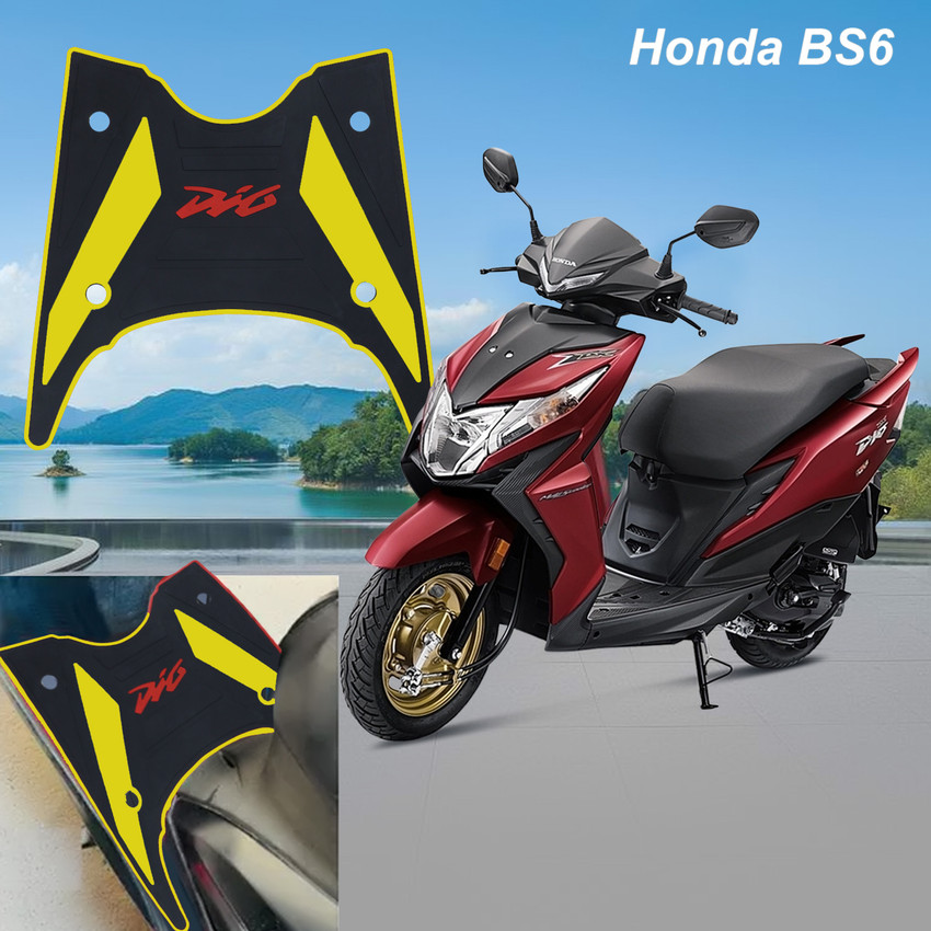 DRAXAN DIO BS6 Multi Color Bike Mat Scooty Mat two wheeler footmat Honda Dio Honda 3 Series Two Wheeler Mat Price in India Buy DRAXAN DIO BS6 Multi Color Bike Mat Scooty Mat