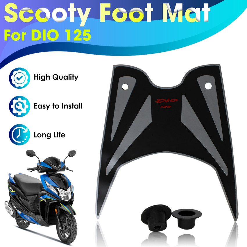 Otoroys High Quality Rubber Scooter Floor Mat for Dio 125 Foot Mat Honda Dio Mat Honda Dio Two Wheeler Mat Price in India Buy Otoroys High Quality Rubber Scooter Floor Mat