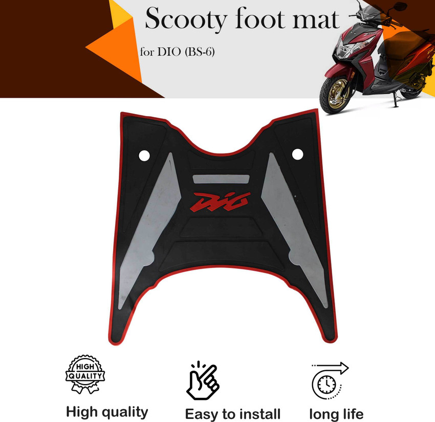 SHOWRIDE NEW Design DIO BS6 Multi Color Bike Mat Scooty Mat two wheeler footmat Honda Dio Honda Dio Two Wheeler Mat Price in India Buy SHOWRIDE NEW Design DIO BS6 Multi Color Bike