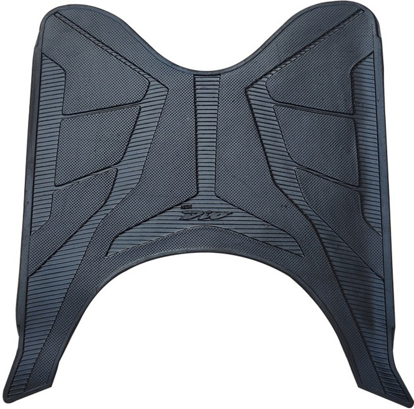 Autoxygen Dio BS 4 Black Scooter Foot Mat For Honda Dio Two