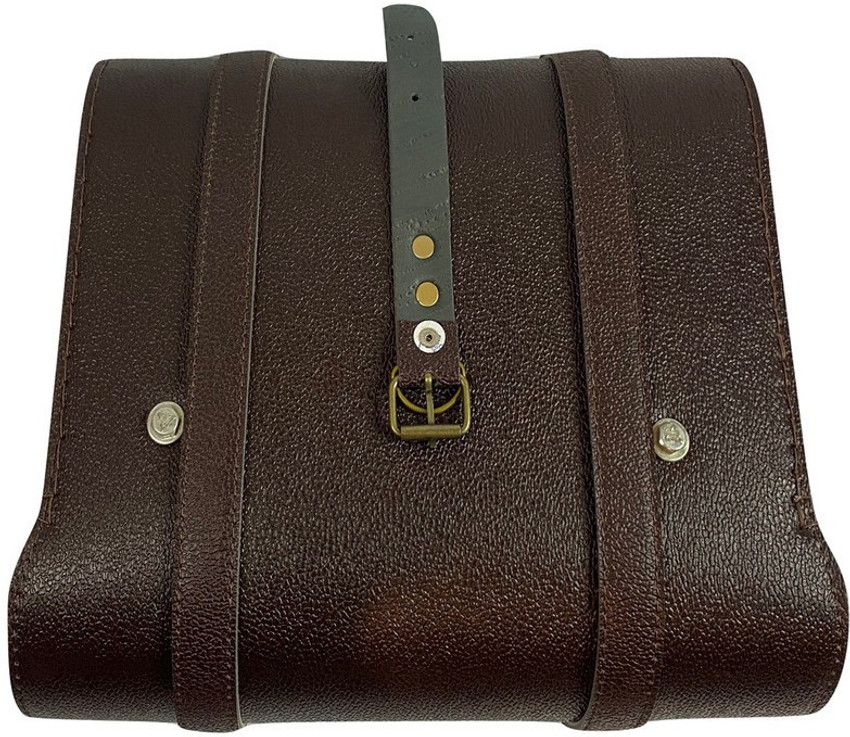 Dhe Best Bike Saddle Bag Golden Buckle for Bajaj Avenger 2 Saddle