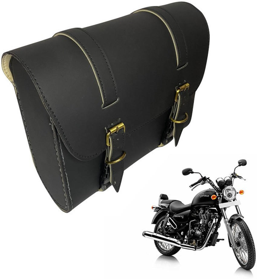 Dhe Best Bike Saddle Bag Golden Buckle for Royal Enfield