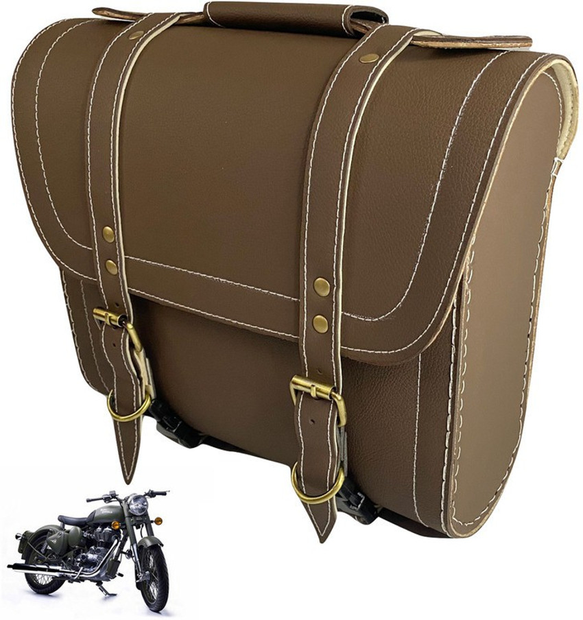Green top bike bag