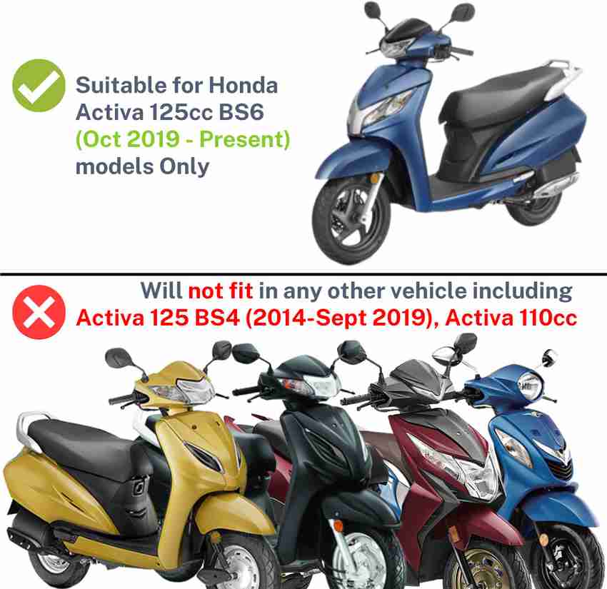 6g Price Activa 125 Scooty 125 Dlx Activa 125 Bs6 Model Price Bs6
