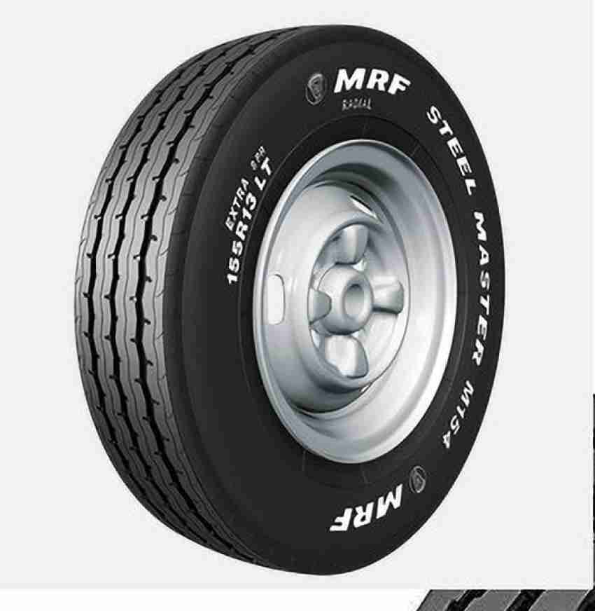 MRF LT 155 Steel Master Tyre 13 Inches Front Rear Two Wheeler