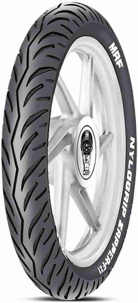 MRF 100 80 R17 NYLON 140 60 R17 RADIAL MG COMBO PACK 2 TYRES FRONT REAR Front Rear Two Wheeler Tyre Price in India Buy MRF 100 80 R17 NYLON 140 60 R17 RADIAL MG