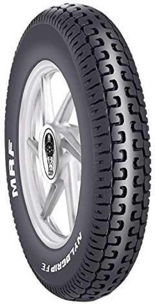 MRF 90 90 10 Nylogrip plus 50J Tubeless scooter tyre Rear Front