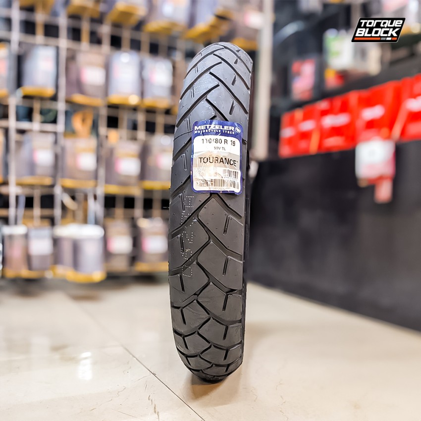 Metzeler Tourance 110/80-R19 Front Two Wheeler Tyre Price in