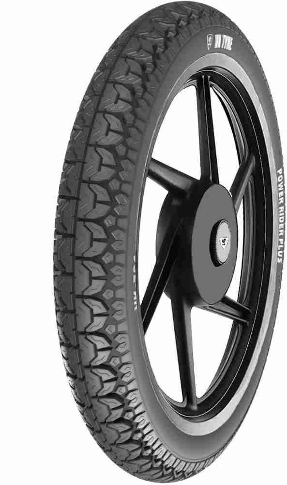 VK TYRE POWER RIDER PLUS 3.00 18 Rear Two Wheeler Tyre Price in