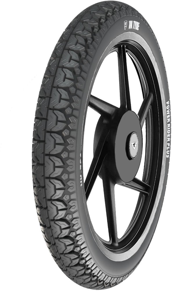 VK TYRE POWER RIDER PLUS 3.25 19 Rear Two Wheeler Tyre Price in