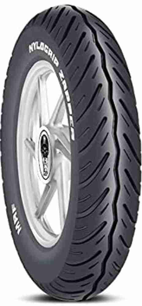 MRF Nylogrip Zapper N4 90 100 10 53J Tubeless Scooter Tyre 2 Wheeler Tyre Price in India Buy MRF Nylogrip Zapper N4 90 100 10 53J Tubeless Scooter Tyre 2 Wheeler Tyre online at Flipkart