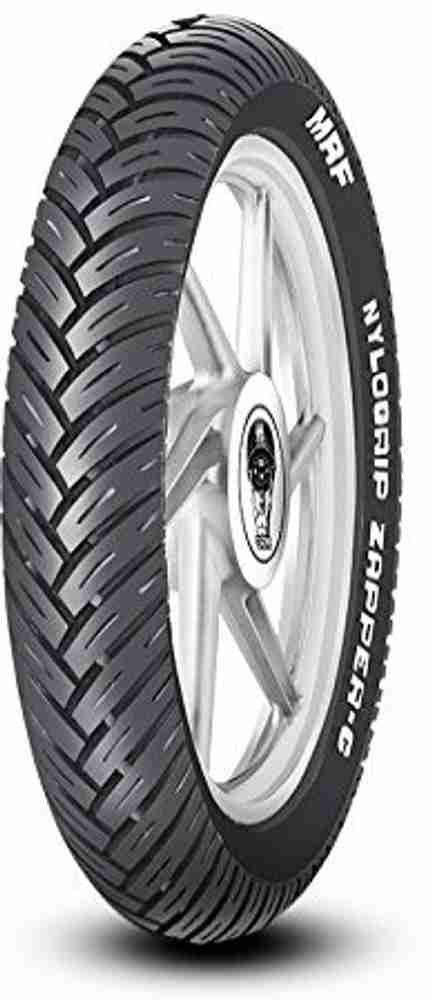MRF 100 90 17 ZAPPER C TUBE TYPE REAR BIKE TYRE Rear Two Wheeler Tyre Price in India Buy MRF 100 90 17 ZAPPER C TUBE TYPE REAR BIKE TYRE Rear Two Wheeler Tyre online