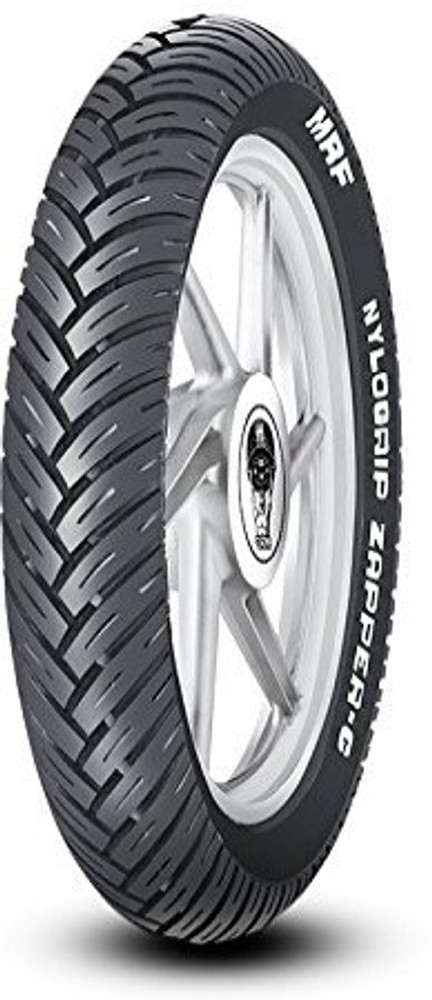 MRF 3.00 18 Nylogrip Zapper C 50P Tube Type Bike Tyre Rear Rear Two Wheeler Tyre Price in India Buy MRF 3.00 18 Nylogrip Zapper C 50P Tube Type Bike Tyre Rear Rear Two Wheeler Tyre online