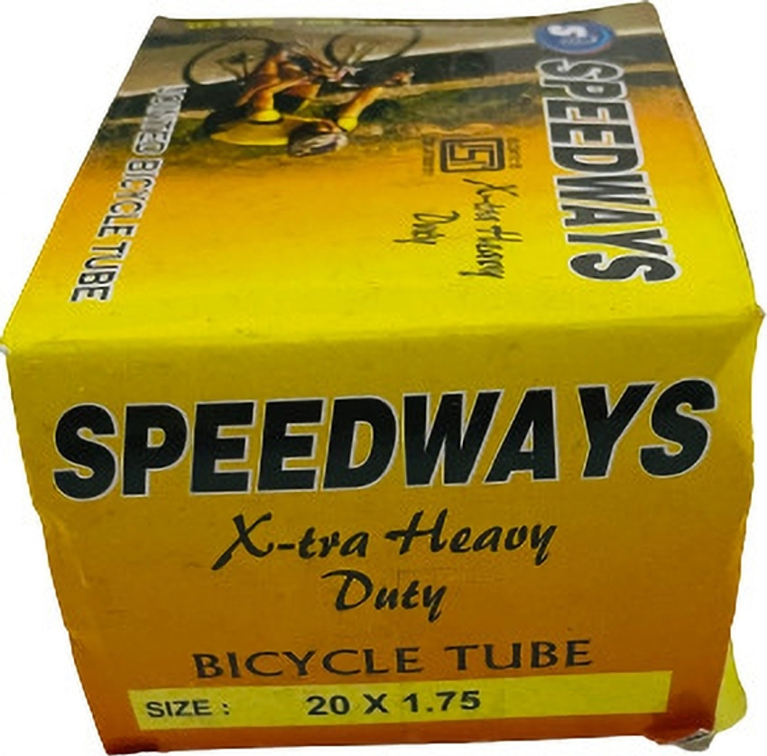 SPEEDWAYS Cycle Tube 20 X 1.75 Jointed 20T Bicycle Tube Normal