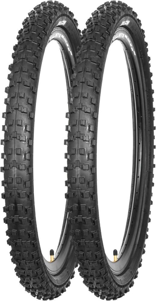 RALSON 2X R 4904 Mountain Bike 26 X 2.35 Nylon Tyre 1 Pair with Good Grip Tyre For Mountain Bike