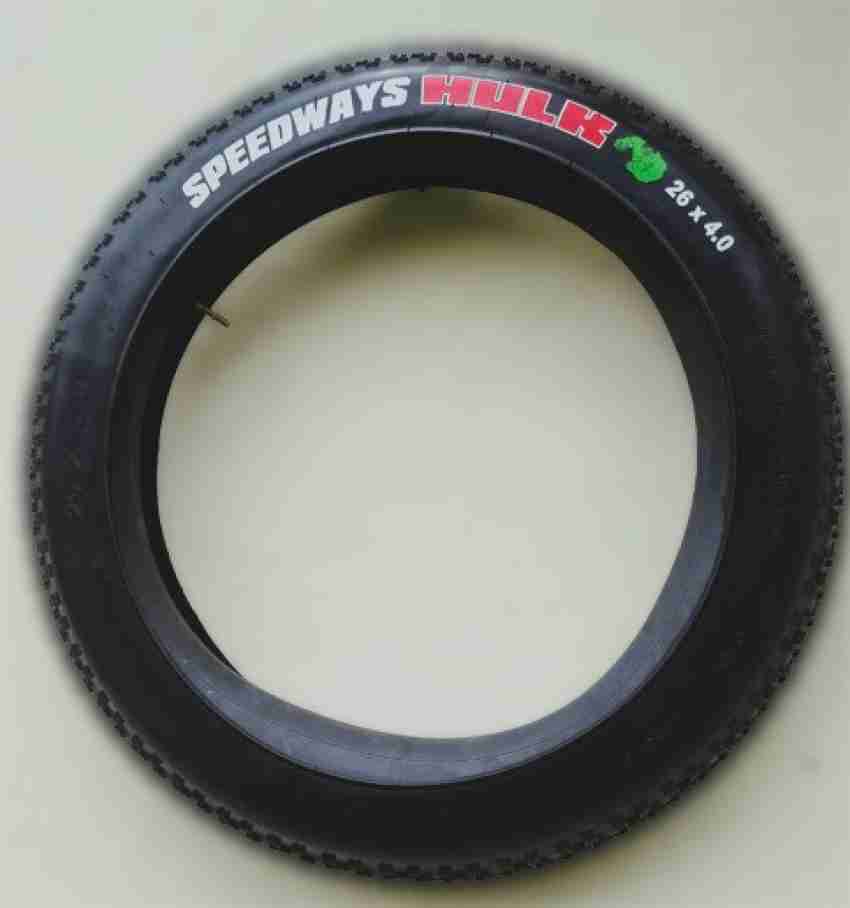 BOMBAY S SPEEDWAYS HULK NYLON FAT BIKE 26 4.0 TYRE ANTI SKID