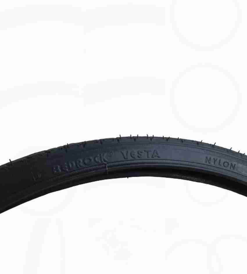 nationalstores ORGINAL BEDROCK 700C NYLON VESTA TYRE FIT IN 700 23
