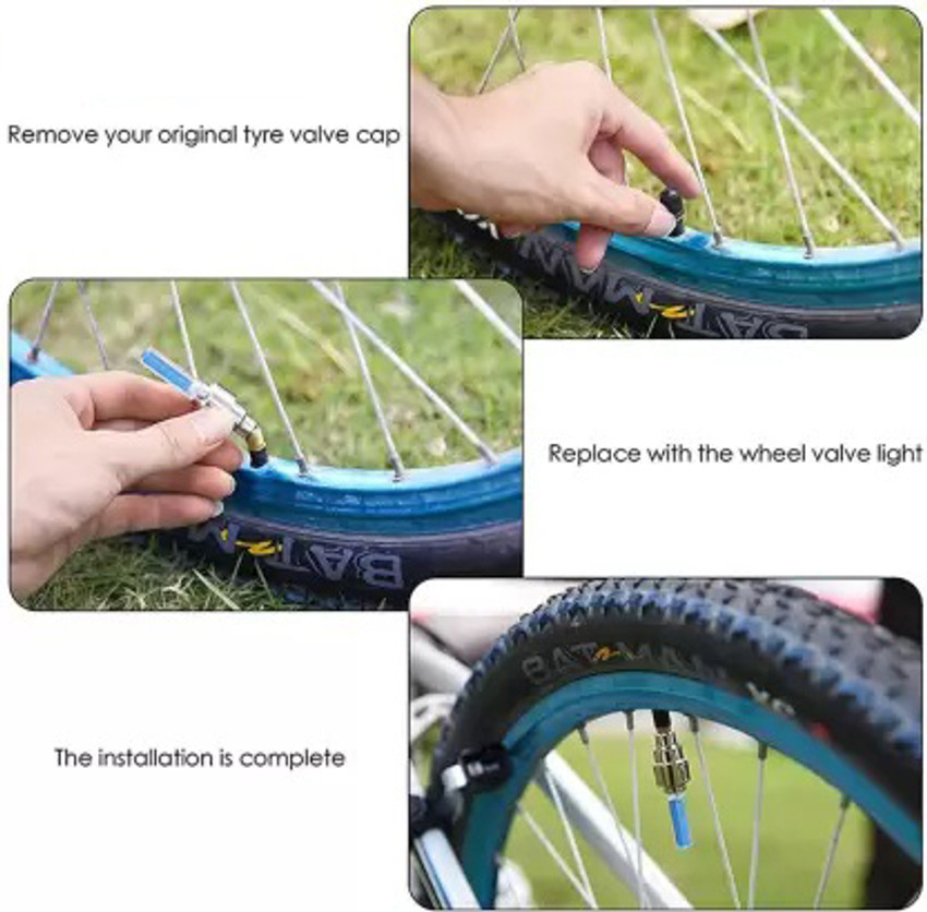 E Shoppe Plastic Tyre Valve Cap for Bike Price in India Buy E