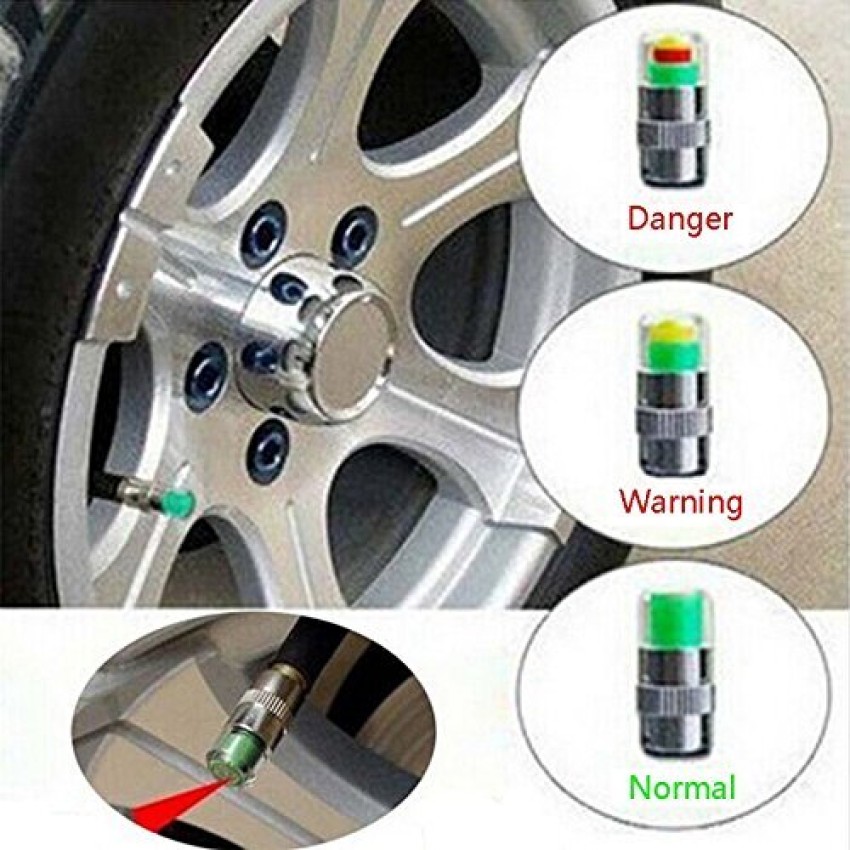 Tyre valve store cap for car