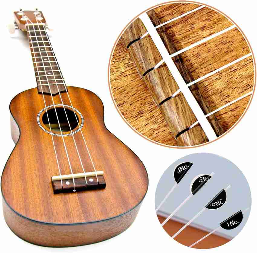 Ukulele strings 1 2 3 4 top