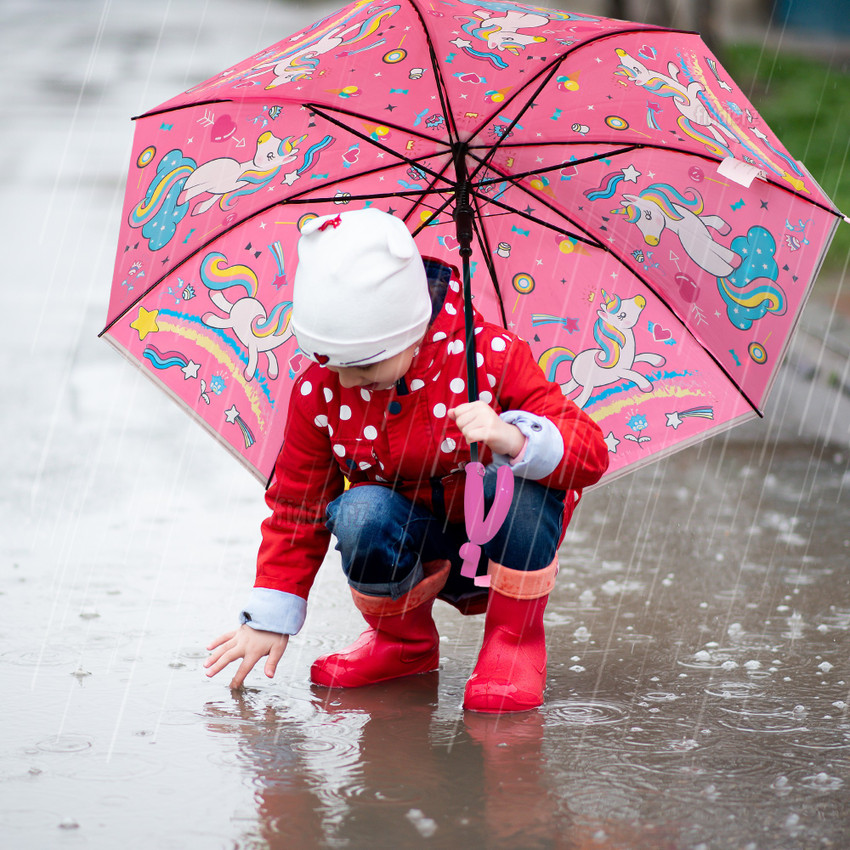 Unicorn raincoat and umbrella on sale