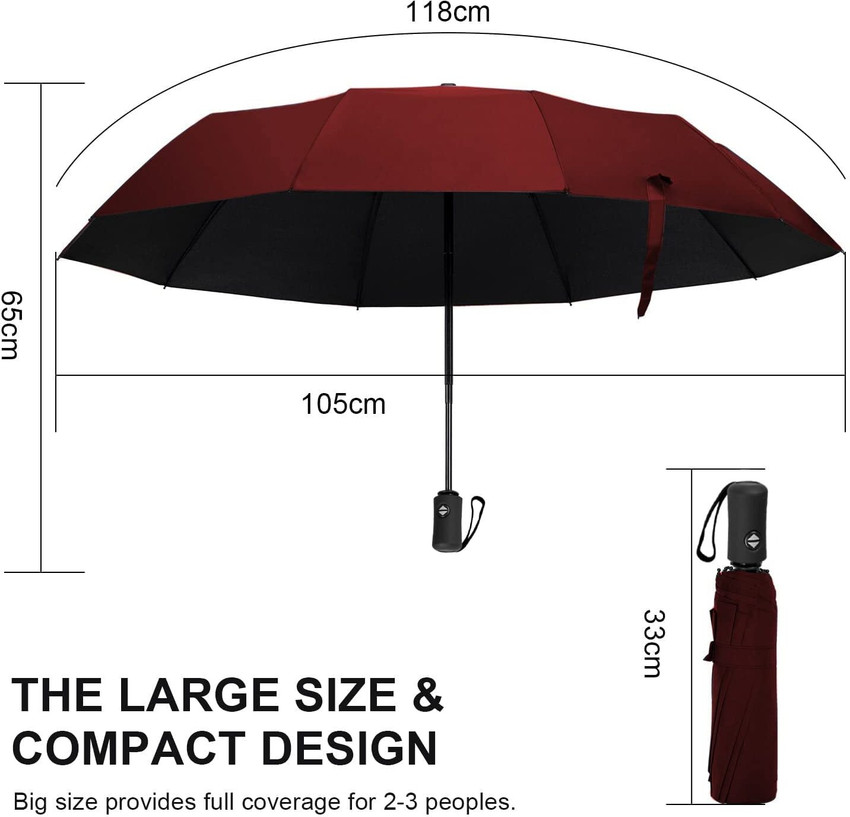 Biggest umbrella size online
