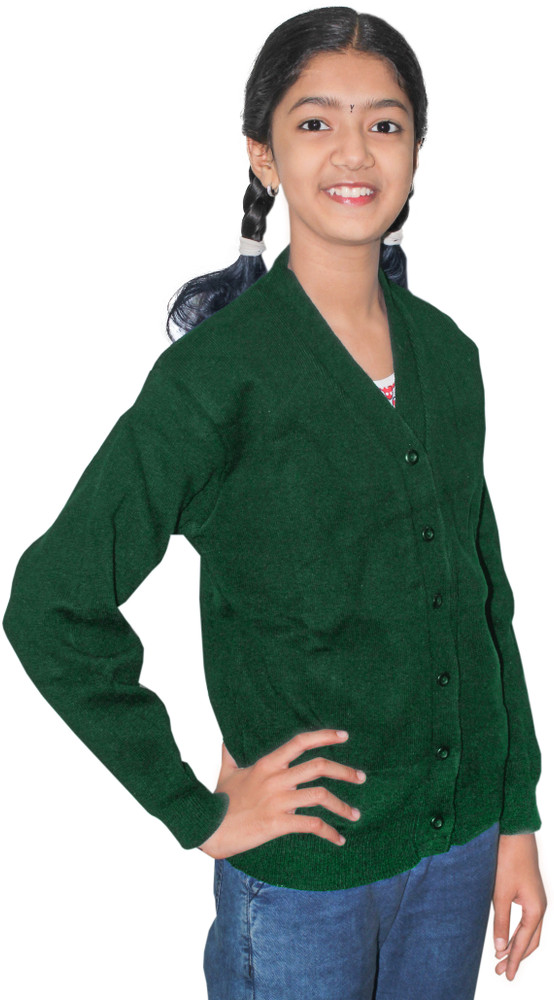 Green uniform sweater best sale